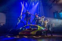 A scene from "Rise: A Socially Distanced Entertainment Experience," which showcased at 4Wall En ...