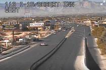 Desert Inn Road between Valley View Boulevard and Paradise Road is closed in all directions, ac ...