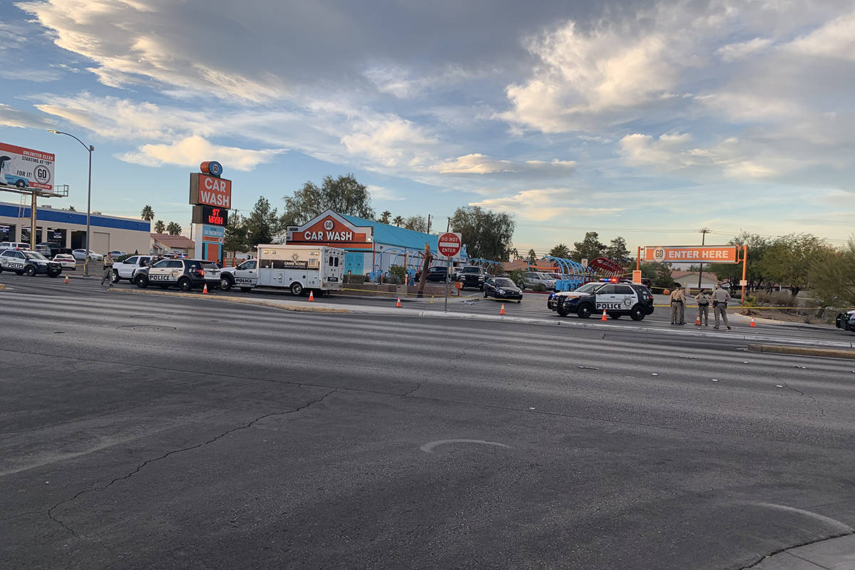 Man shot, killed at car wash | Las Vegas Review-Journal