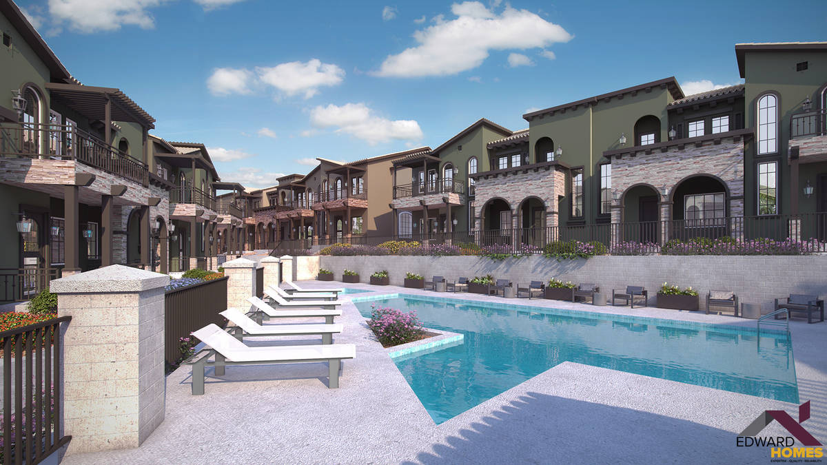 Thrive @ Providence By Edward Homes Nevada is under construction in Providence, a master-planne ...