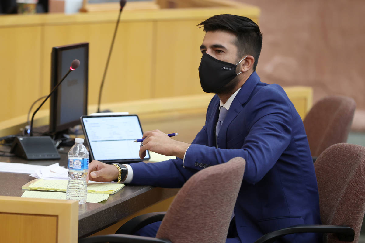 Ombudsman Waleed Zaman participates during the fact finding review in the death of David Baxter ...