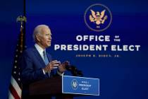 President-elect Joe Biden. (AP Photo/Carolyn Kaster)
