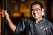 Chef Eduardo Perez at Matteo's Ristorante Italiano on Wednesday, Nov. 11, 2020, at The Venetian ...