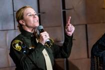 Metropolitan Police Department Deputy Chief Kelly McMahill, seen in 2019. (Chase Stevens/Las Ve ...