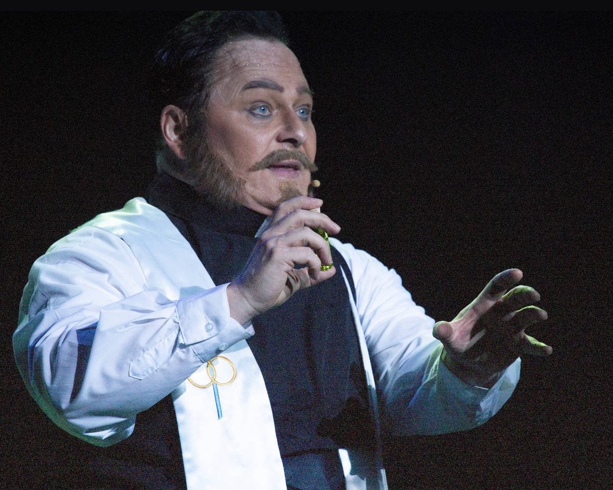 Randal Keith is shown in "Baz" at Palazzo Theater. The show closed on Saturday, July 28, 2018. ...