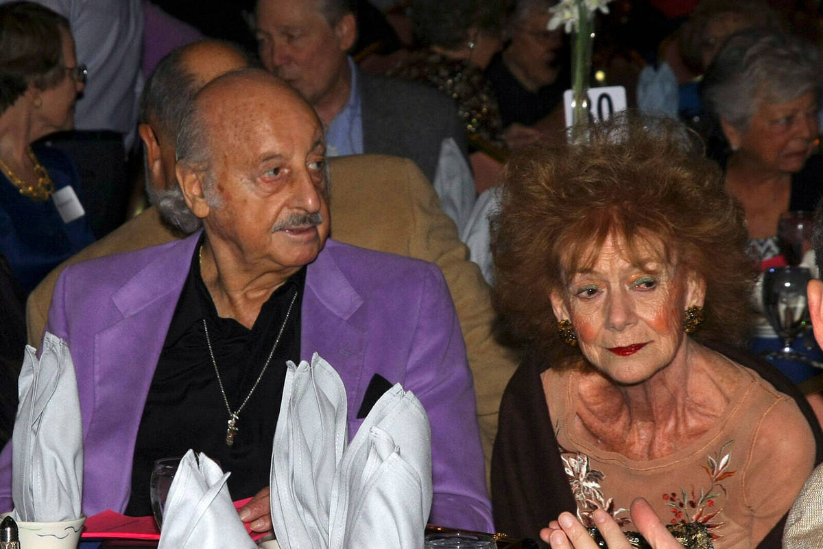 Pro sports bettor Lem Banker, shown with his wife, Debbie, on Oct. 19, 2008, in Las Vegas. Revi ...