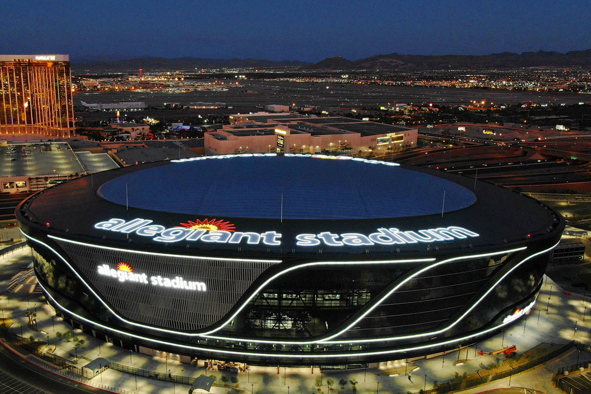 Clark County uses reserve fund to make Allegiant Stadium payment | Las  Vegas Review-Journal