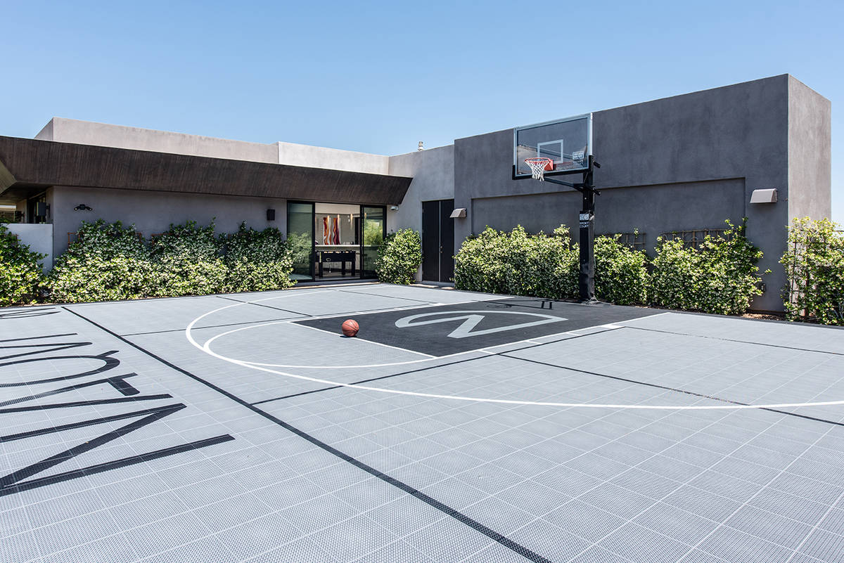 Outdoor basketball court. (Simply Vegas)