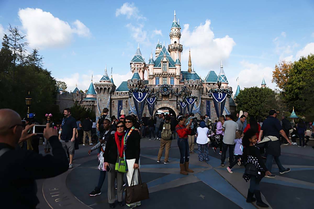 Disneyland in Anaheim, California. (Erik Verduzco/Las Vegas Review-Journal)