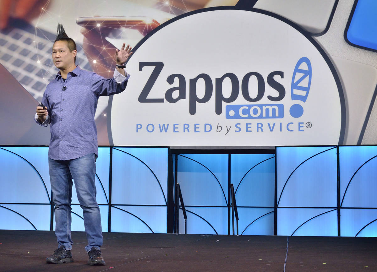 Zappos CEO Tony Hsieh speaks at the Travel Leaders Network 2018 EDGE International Conference a ...