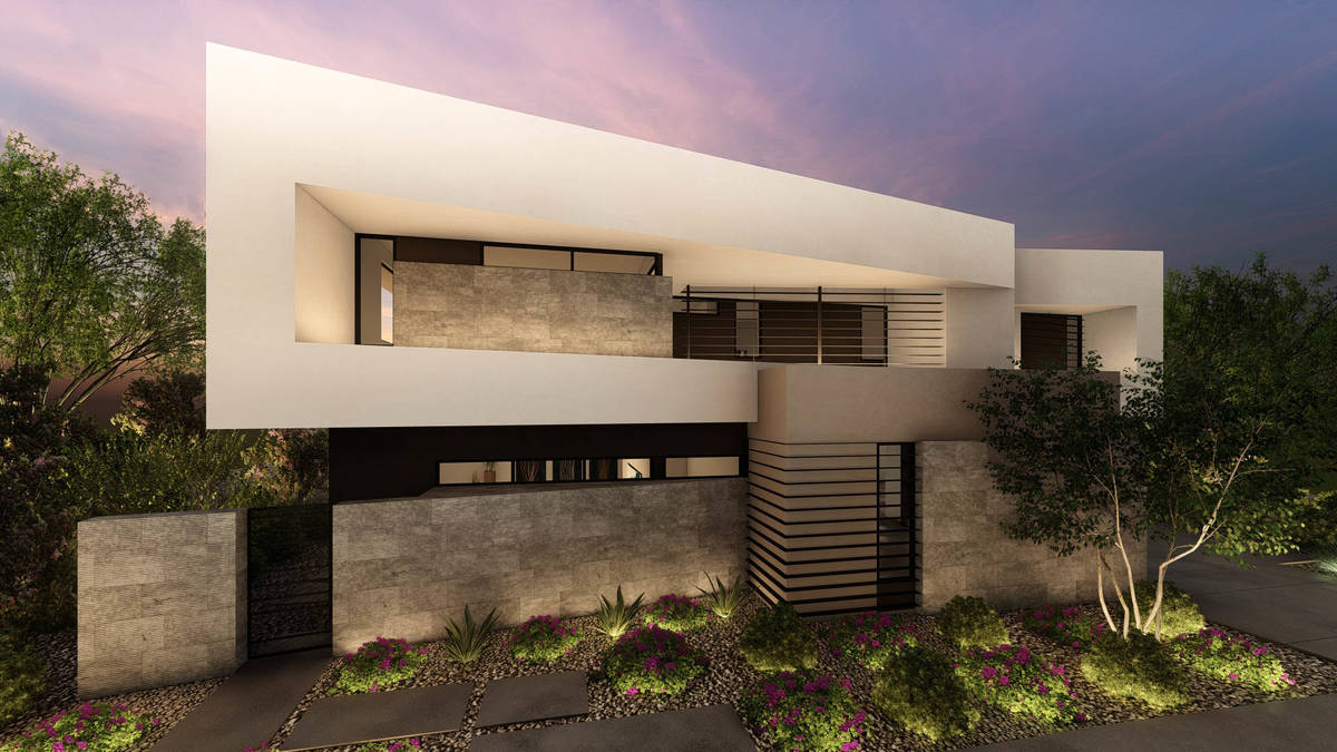 Las Vegas-based Blue Heron has opened its second collection of homes at Lake Las Vegas. Caliza ...
