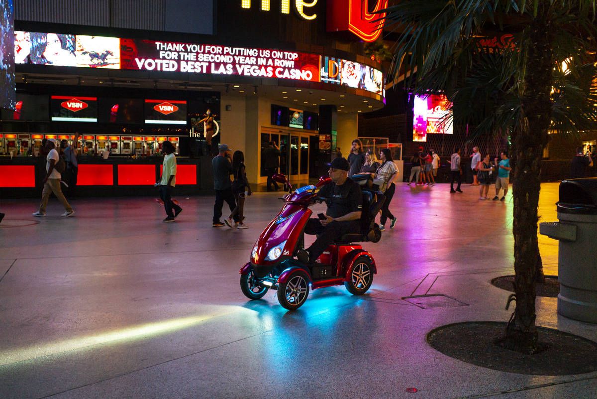 Scooters the latest trend for lazy Vegas tourists