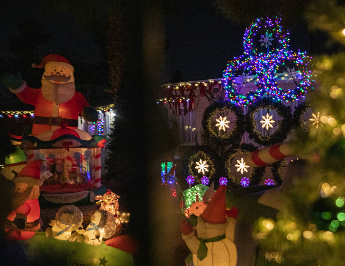 Holiday light displays around Las Vegas Valley Las Vegas ReviewJournal