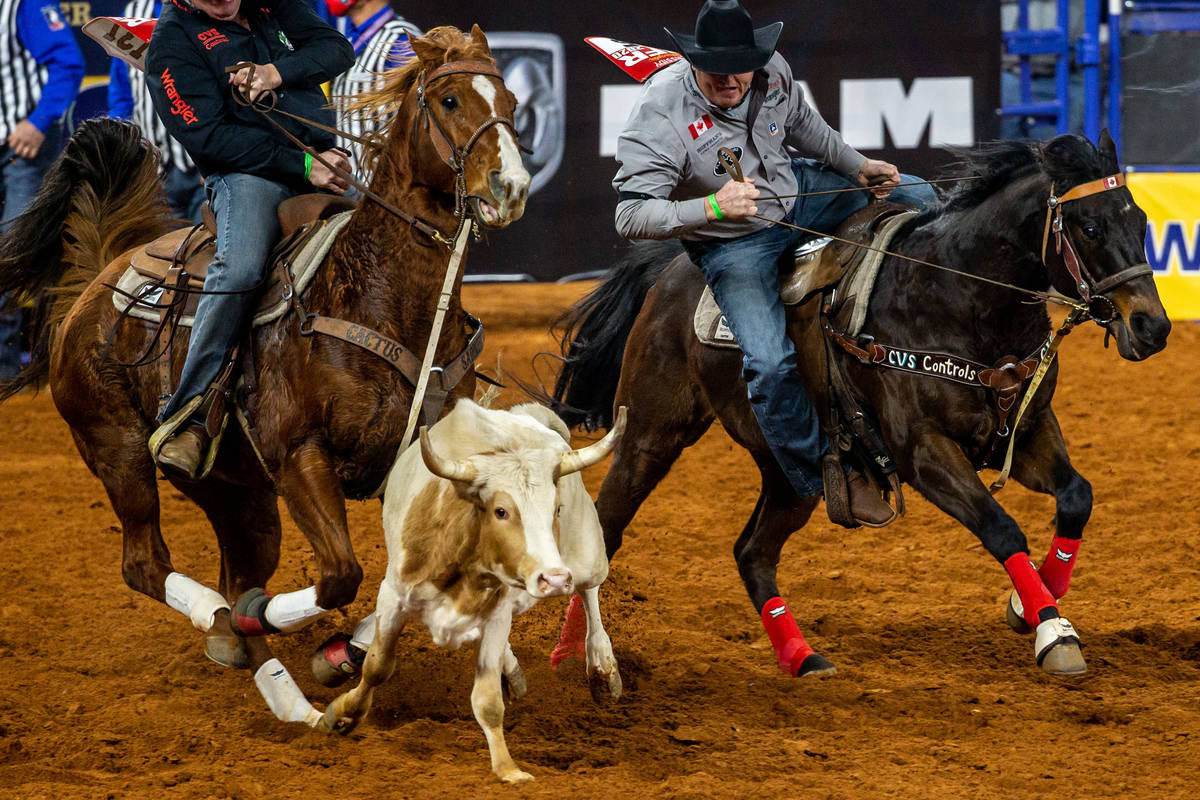 Nfr Results 1st Go Round Texas Las Vegas Review Journal
