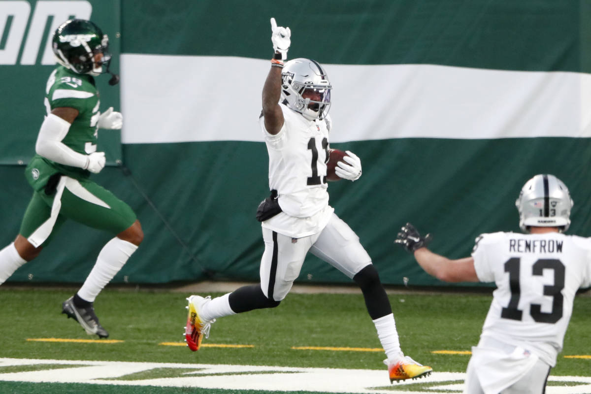 Henry Ruggs makes gamewinning catch as Raiders top Jets 3128 Las