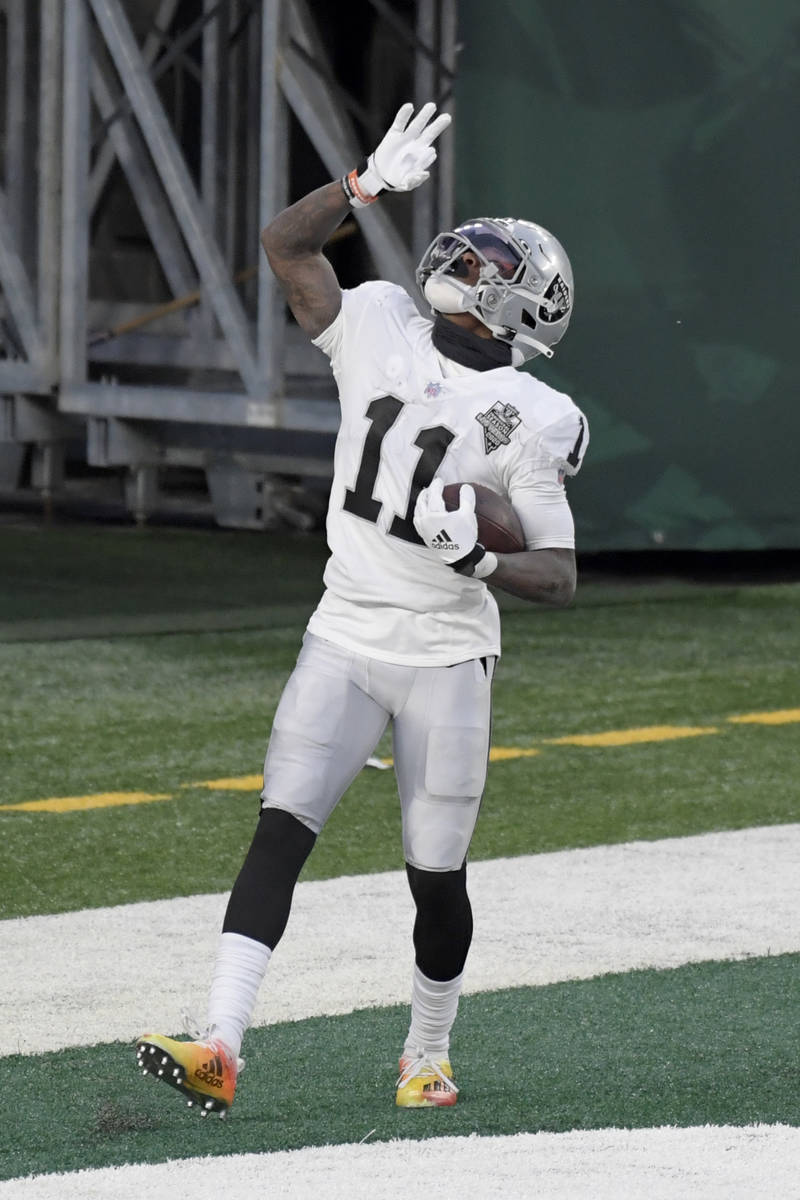 Henry Ruggs makes gamewinning catch as Raiders top Jets 3128 Las