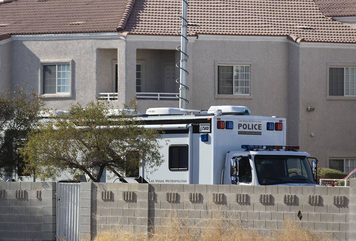 The North Las Vegas police investigated a possible kidnapping in the 3200 block of North Founta ...