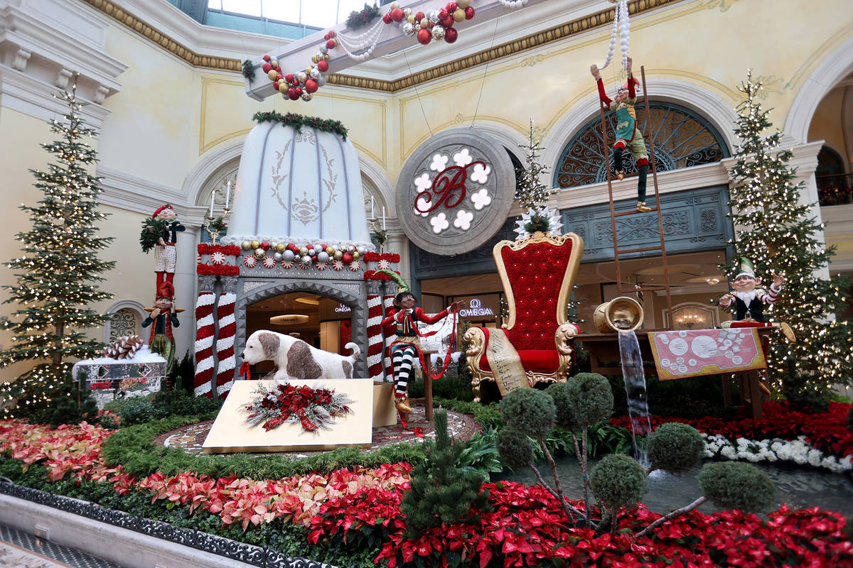 Bellagio Garden creates Christmas display, ‘Hopeful Holidays’ Arts