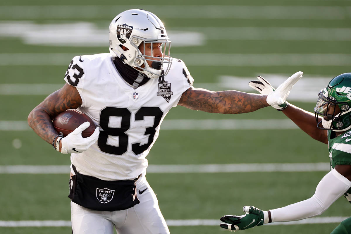 Raiders’ Darren Waller developing into an allaround tight end Las