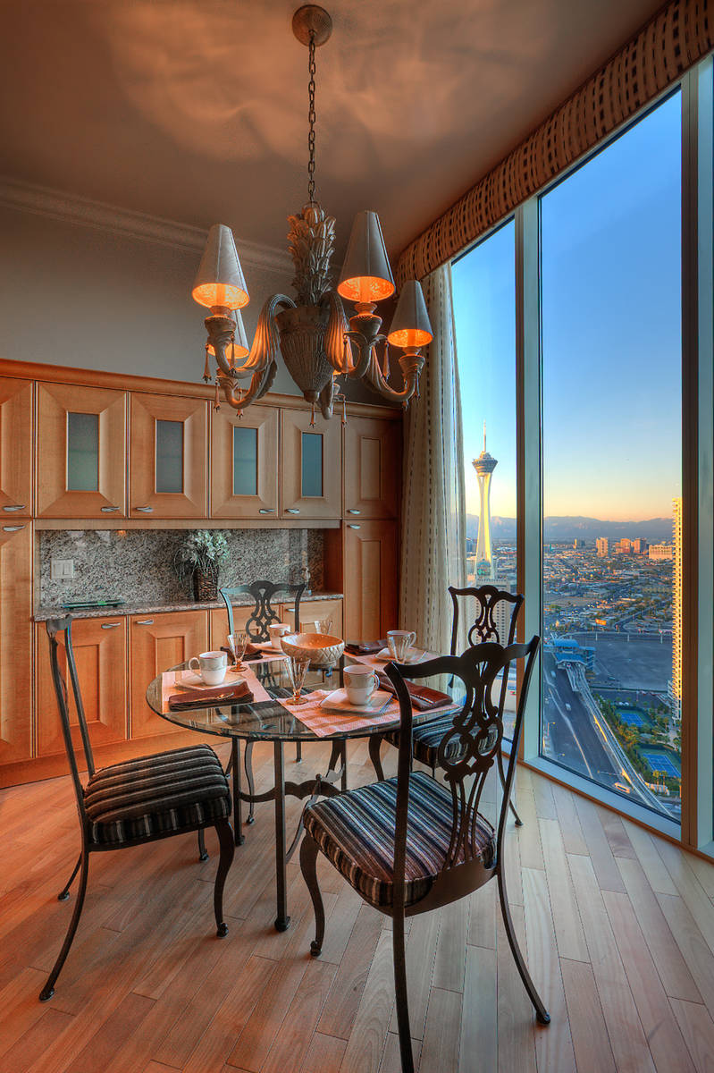Las Vegas philanthropists Barbara and Bruce Woollen have listed their Turnberry Place penthouse ...