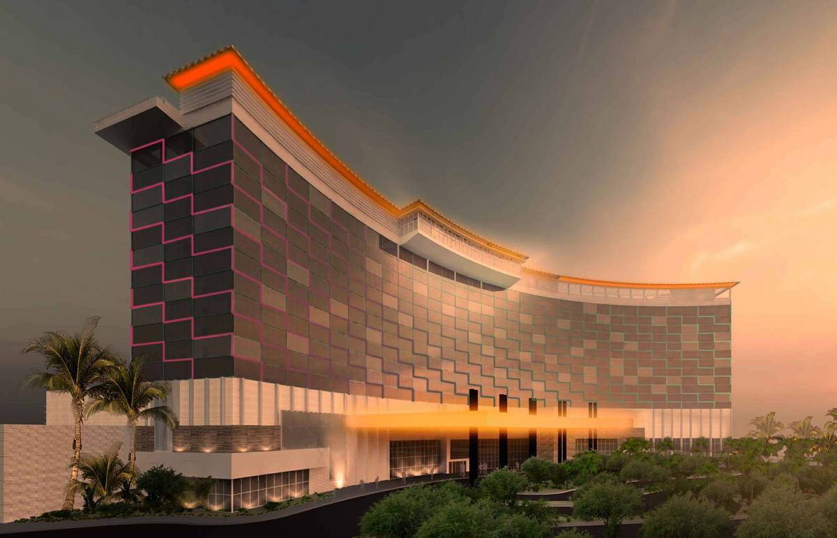 Josh Kearney drew up plans to develop a 130-acre attraction in Las Vegas called The Edge, a ren ...
