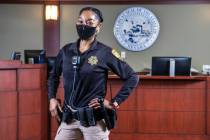 Dominique Bosa-Edwards is a District Court marshal at the Regional Justice Center. She graduate ...