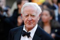 FILE - This Sept. 13, 2011, file photo shows British author John Le Carre at the UK film premie ...