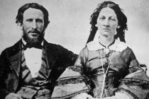 James F. Reed and his wife, Margret W. Keyes Reed, seen in this file photo taken in the 1850s, ...