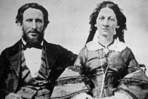 James F. Reed and his wife, Margret W. Keyes Reed, seen in this file photo taken in the 1850s, ...