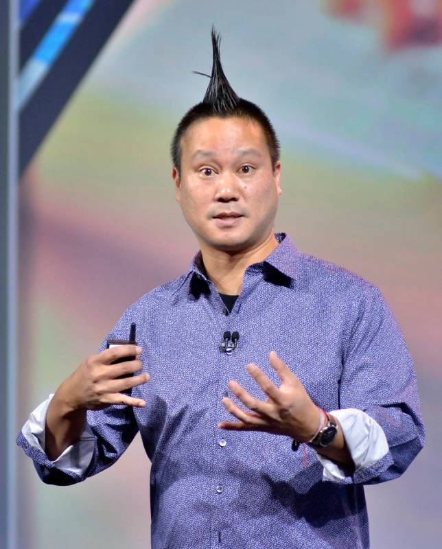 Zappos CEO Tony Hsieh speaks at the Travel Leaders Network 2018 EDGE International Conference a ...