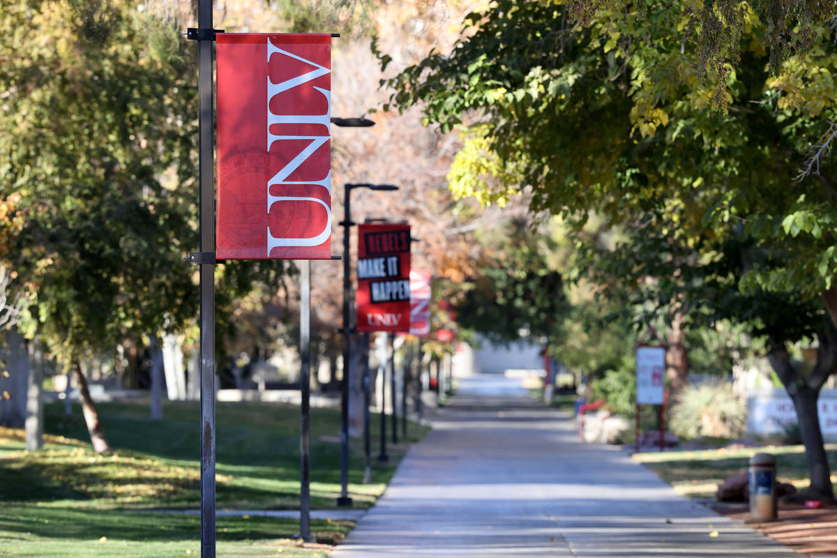 UNLV in Las Vegas Tuesday, Dec. 8, 2020. (K.M. Cannon/Las Vegas Review-Journal) @KMCannonPhoto