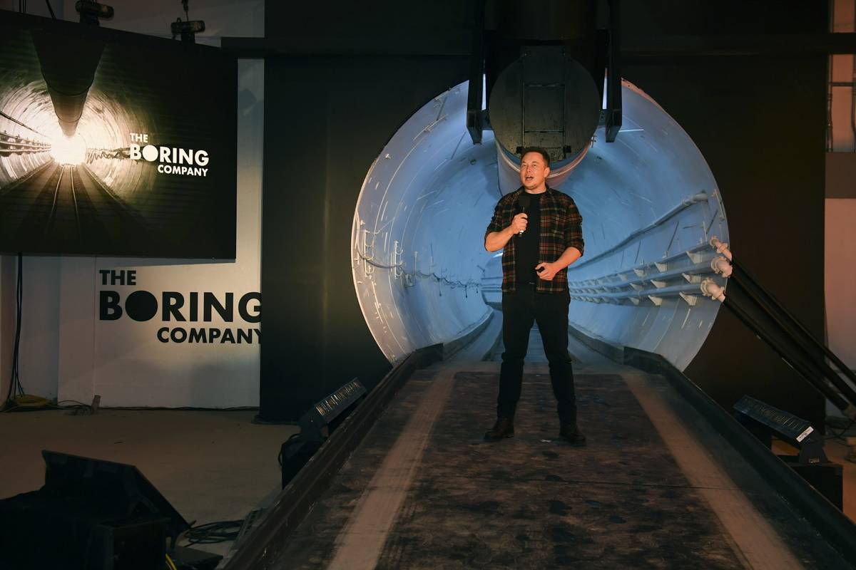 In this Dec. 18, 2018 file photo, Elon Musk, co-founder and chief executive officer of Tesla In ...