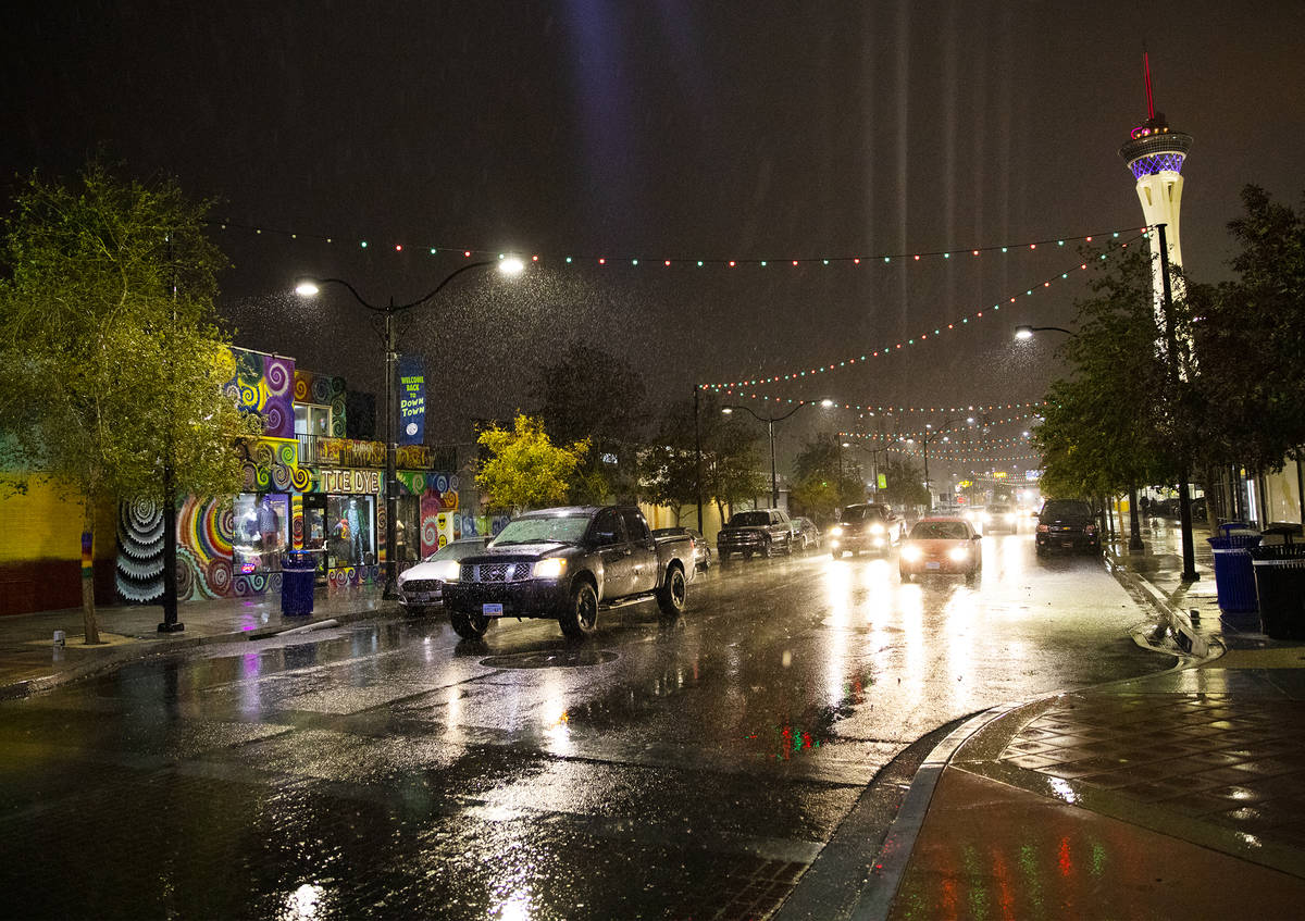 Las Vegas weather Record dry streak ends at 240 days Las Vegas