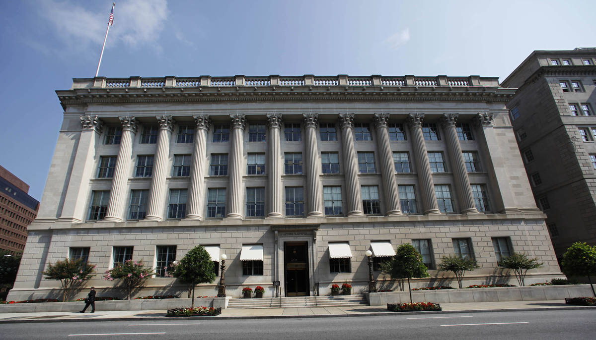 The U.S. Chamber of Commerce building in Washington. (AP Photo/Manuel Balce Ceneta, File)