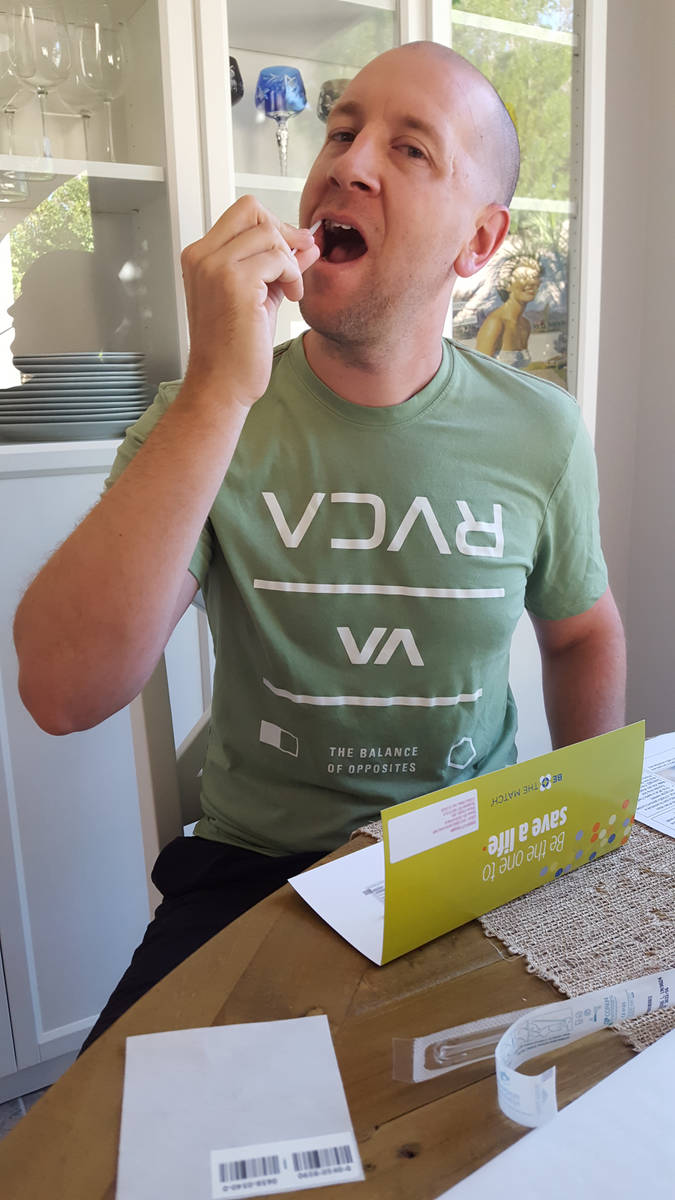 Fourteen years after joining the National Bone Marrow Registry, Cade Cridland was called to don ...