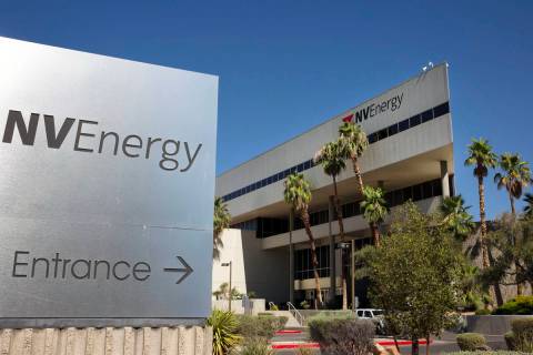 NV Energy's headquarters building on 6226 W. Sahara Ave. in Las Vegas. (Bizuayehu Tesfaye/Las ...