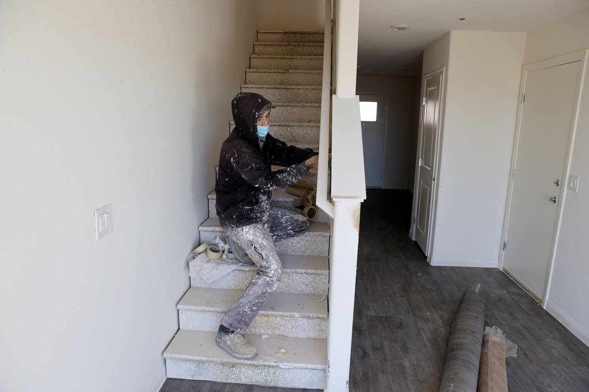 Panorama housing development by Touchstone Living under construction on North Hualapai Way near ...
