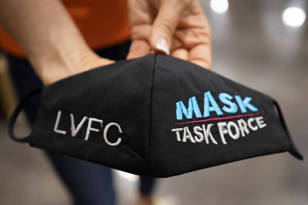 Las Vegas Fashion Council partnered with Eagle Promotions to donate 20,000 disposable masks and ...