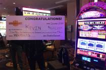 Kevin, a part-time Las Vegas resident will have a very Merry Christmas after hitting the $15.5 ...