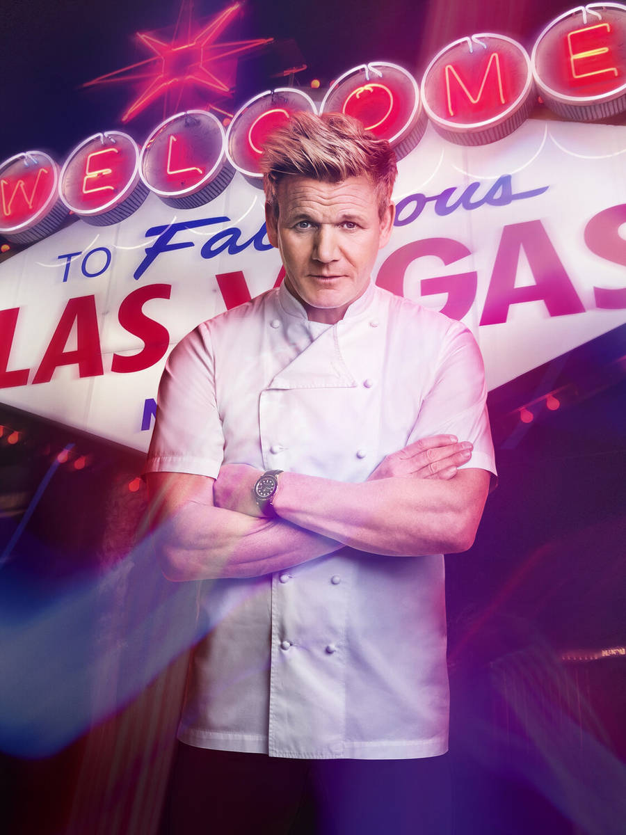 Gordon Ramsay hosts the 19th season of "Hell's Kitchen," the first set in Las Vegas. (Brian Bow ...