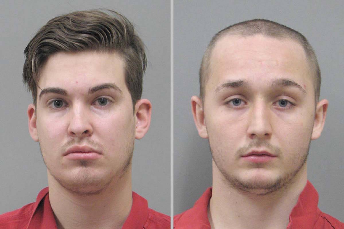 Andrew Drongesen, left, and Devin McBride (Henderson Police Department)