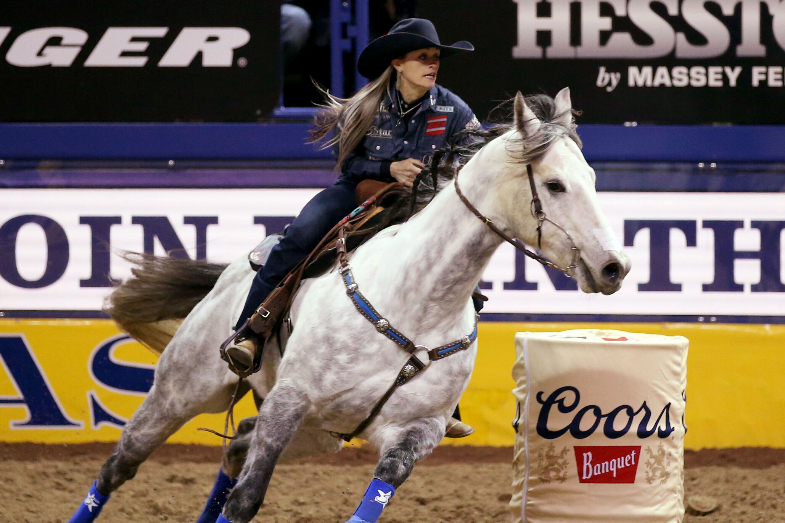 Barrel racer Stevi Hillman, who is ranked eighth in the world