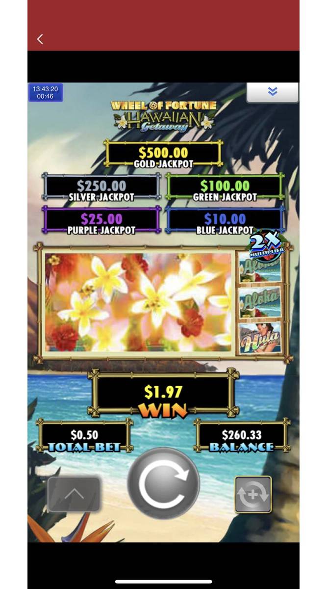 A still of Hollywoodcasino.com's Wheel of Fortune online game. (Penn National Gaming)