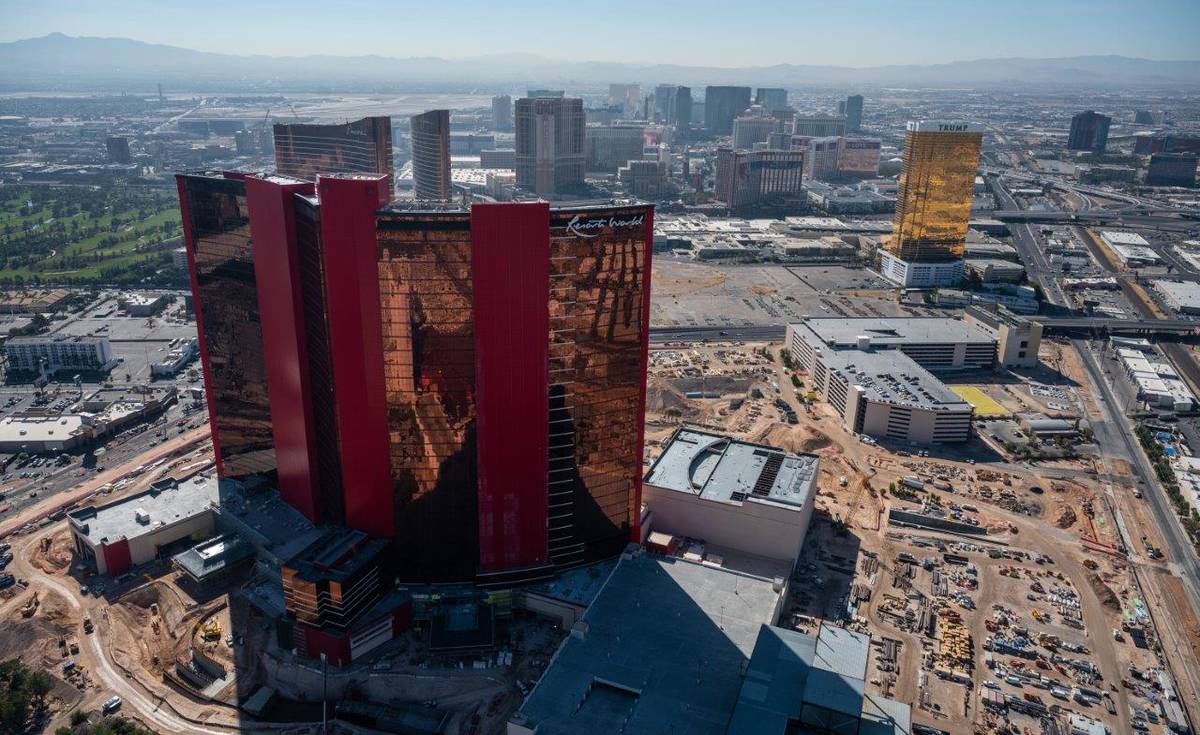 Resorts World Las Vegas is shown on Friday, Oct. 23, 2020. (Tom Donoghue)