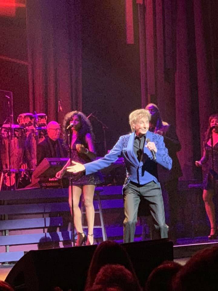 Barry Manilow performs Saturday, Aug. 17, 2019, at the Lunt-Fontanne Theatre on Broadway in New ...