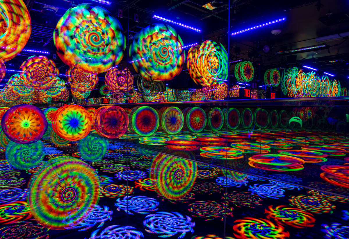 Wink World at Area15 a splash of neon dreams Kats Entertainment