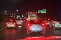 Overhead lighting has largely been restored in the Spaghetti Bowl area of Interstate 15, accord ...