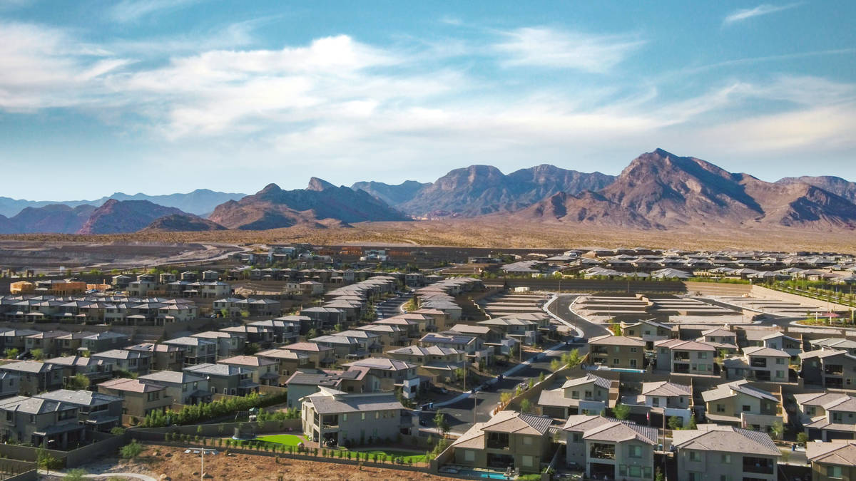 Summerlin has retained its No. 3 ranking nationally for 2020 based on new home sales, according ...