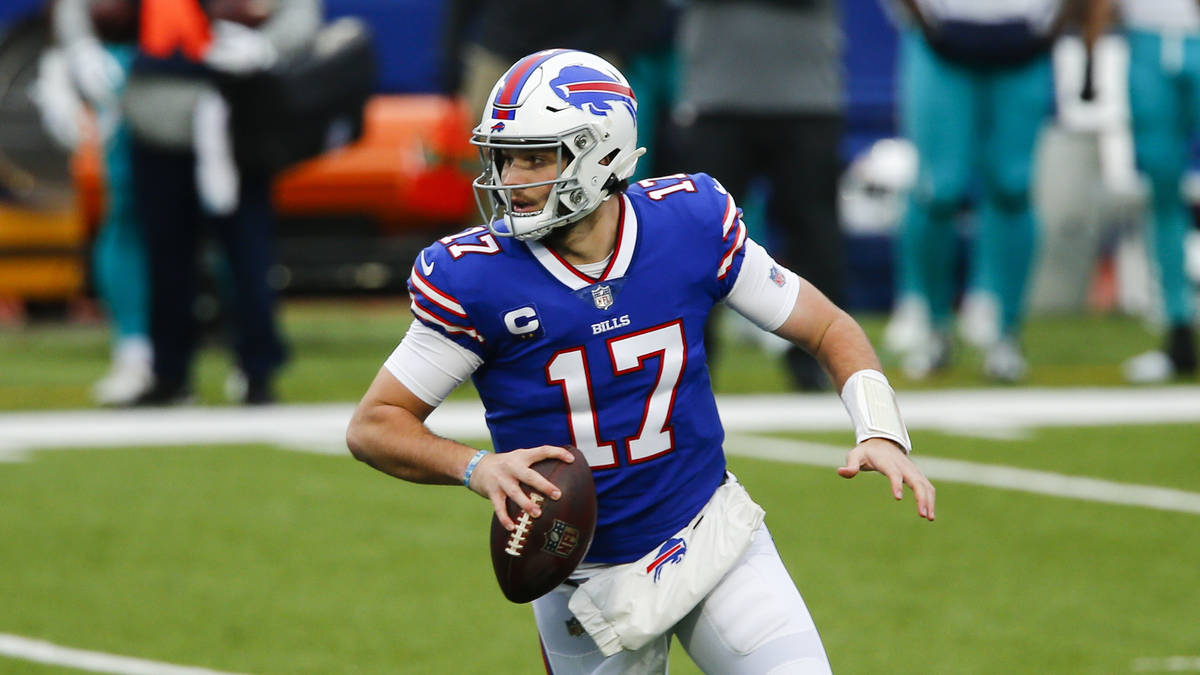 win josh allen signed jersey