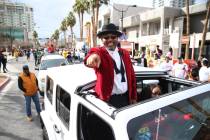 Grand Marshal Craig Knight during the 38th annual Dr. Martin Luther King Jr. Parade in downtown ...